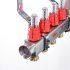 Коллекторный блок Valtec 1", 5 x 3/4" евроконус VTc.586.EMNX.0605 Коллекторный блок Valtec 1", 5 x 3/4" евроконус VTc.586.EMNX.0605