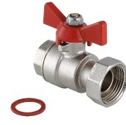 Кран шаровой с накидной гайкой Valtec 1/2" x 3/4" Кран шаровой с накидной гайкой Valtec 1/2" x 3/4"