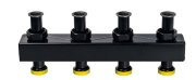 Распределительный коллектор Stout DN 25 на 2(3) отопительных контура в теплоизоляции