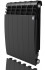 Радиатор алюминиевый Royal Thermo BiLiner 500 Noir Sable 10 секций Радиатор алюминиевый Royal Thermo BiLiner 500 Noir Sable 10 секций