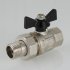 Кран шаровый с накидной гайкой Valtec 1/2" МF VT.327 Кран шаровый с накидной гайкой Valtec 1/2" МF VT.327