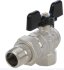 Кран шаровой с накидной гайкой STOUT 1/2 SVB-0008-000015 Кран шаровой с накидной гайкой STOUT 1/2 SVB-0008-000015