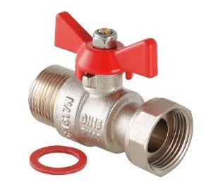 Кран шаровый с накидной гайкой Valtec 3/4 VT.260.N.0505