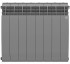 Радиатор алюминиевый Royal Thermo BiLiner 500 Silver Satin 8 секций Радиатор алюминиевый Royal Thermo BiLiner 500 Silver Satin 8 секций