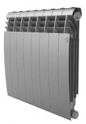 Радиатор алюминиевый Royal Thermo BiLiner 500 Silver Satin 8 секций Радиатор алюминиевый Royal Thermo BiLiner 500 Silver Satin 8 секций