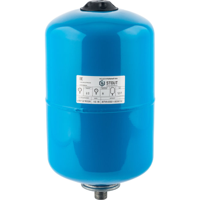 Гидроаккумулятор вертикальный Stout 20 л STW-0001-000020 Гидроаккумулятор вертикальный Stout 20 л STW-0001-000020