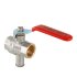 Кран шаровый для подключения датчика температуры Valtec 1/2" VT.247.N.04 Кран шаровый для подключения датчика температуры Valtec 1/2" VT.247.N.04