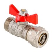 Кран шаровый под обжим Valtec 16 мм х 1/2 VT.341 Кран шаровый под обжим Valtec 16 мм х 1/2 VT.341