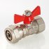 Кран шаровый под обжим Valtec 16мм x 1/2 VT.342 Кран шаровый под обжим Valtec 16мм x 1/2 VT.342