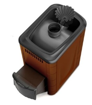 Дровяная банная печь TMF Ангара 2012 TMF Carbon ДА ЗК терракота