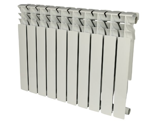 Радиатор алюминиевый ROMMER Plus AL 500/100 10 секций Радиатор алюминиевый ROMMER Plus AL 500/100 10 секций