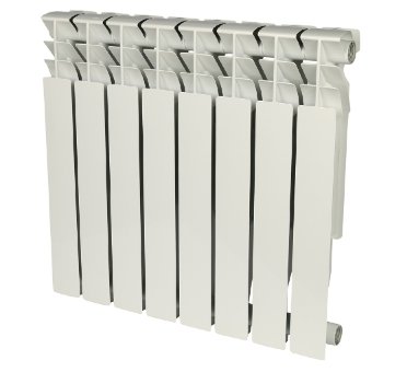 Радиатор алюминиевый ROMMER Plus AL 500/100 8 секций Радиатор алюминиевый ROMMER Plus AL 500/100 8 секций