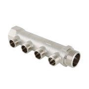 Коллектор Valtec 1"х 4 выхода х 1/2" VTc.500 N Коллектор Valtec 1"х 4 выхода х 1/2" VTc.500 N