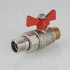 Кран шаровый с накидной гайкой Valtec 3/4 VT.226 ММ Кран шаровый с накидной гайкой Valtec 3/4 VT.226 ММ