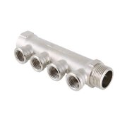 Коллектор Valtec 3/4"х 3 выхода х 1/2" VTc.550 N Коллектор Valtec 3/4"х 3 выхода х 1/2" VTc.550 N