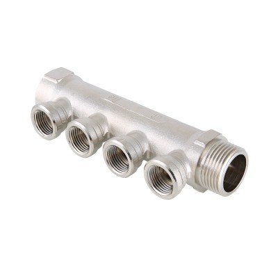 Коллектор Valtec 3/4"х 3 выхода х 1/2" VTc.550 N Коллектор Valtec 3/4"х 3 выхода х 1/2" VTc.550 N