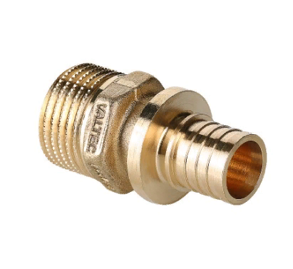 Соeдинитель аксиальный Valtec 20х1/2" VTm.401.BG.002004 с переходом на наружную резьбу Соeдинитель аксиальный Valtec 20х1/2" VTm.401.BG.002004 с переходом на наружную резьбу