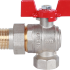 Кран шаровой ROMMER с накидной гайкой угловой 3/4" RBV-0006-0610220 FM Кран шаровой ROMMER с накидной гайкой угловой 3/4" RBV-0006-0610220 FM