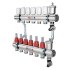 Коллекторный блок Valtec VTc.596.EMNX.0609 1", 9 x 3/4" евроконус Коллекторный блок Valtec VTc.596.EMNX.0609 1", 9 x 3/4" евроконус