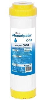 Картридж Аквабрайт С-10 10 SL для умягчения воды Картридж Аквабрайт С-10 10 SL для умягчения воды