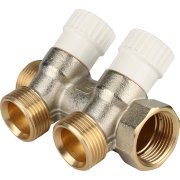 Коллектор распределительный STOUT 3/4"х2х3/4" ЕК Коллектор распределительный STOUT 3/4"х2х3/4" ЕК