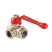 Кран шаровый трехходовой Valtec 3/4 VT.360 Кран шаровый трехходовой Valtec 3/4 VT.360