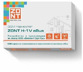 Термостат GSM Zont H-1V eBUS Термостат GSM Zont H-1V eBUS