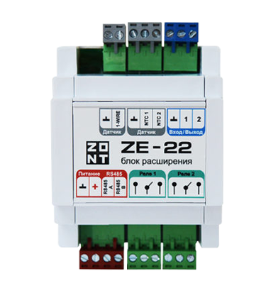 Блок расширения ZONT ZE-22 Блок расширения ZONT ZE-22