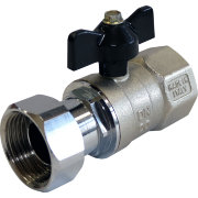 Кран шаровой угловой с накидной гайкой наружная резьба STOUT 3/4"х3/4" SVB-0010-000020 Кран шаровой угловой с накидной гайкой наружная резьба STOUT 3/4"х3/4" SVB-0010-000020