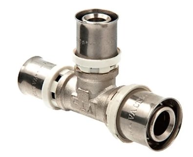 Фитинг пресс тройник VALTEC 26x20x20 VTm.231.N.262020 Фитинг пресс тройник VALTEC 26x20x20 VTm.231.N.262020