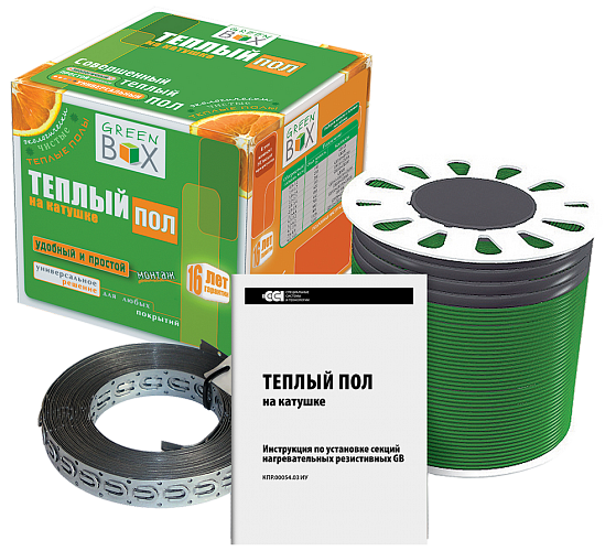 Греющий кабель Green Box Agro GB200 17,5м 210Вт