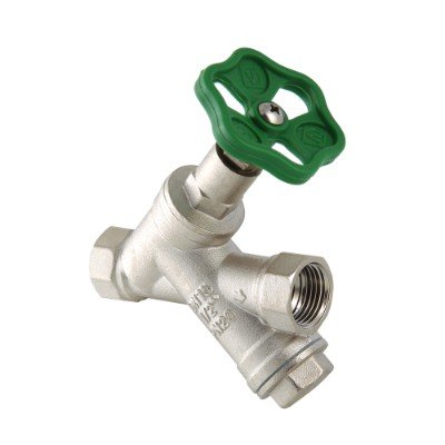 Вентиль прямоточный с косым фильтромй Valtec 1/2" VT.053.N.04