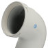 Отвод STOUT 90° DN 80 для раздельного дымохода Отвод STOUT 90° DN 80 для раздельного дымохода