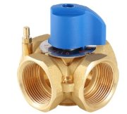 Четырехходовой смесительный клапан Valtec 3/4 VT.MIX04.G.05 Четырехходовой смесительный клапан Valtec 3/4 VT.MIX04.G.05