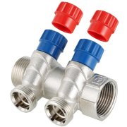 Коллектор с регулировочными вентилями Valtec 1*3*3/4 VT.560.NE Коллектор с регулировочными вентилями Valtec 1*3*3/4 VT.560.NE