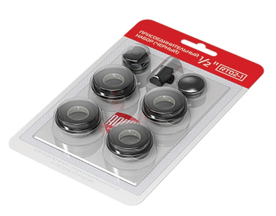 Комплект для радиаторов Royal Thermo 1/2 black Комплект для радиаторов Royal Thermo 1/2 black