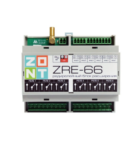 Радиорелейный блок расширения ZONT ZRE-66 Радиорелейный блок расширения ZONT ZRE-66