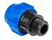 Муфта ПНД VALFEX 20х1/2 с наружной резьбой Муфта ПНД VALFEX 20х1/2 с наружной резьбой