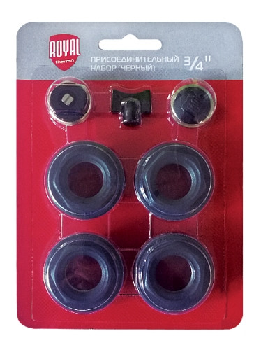 Комплект для радиаторов Royal Thermo 3/4 black Комплект для радиаторов Royal Thermo 3/4 black